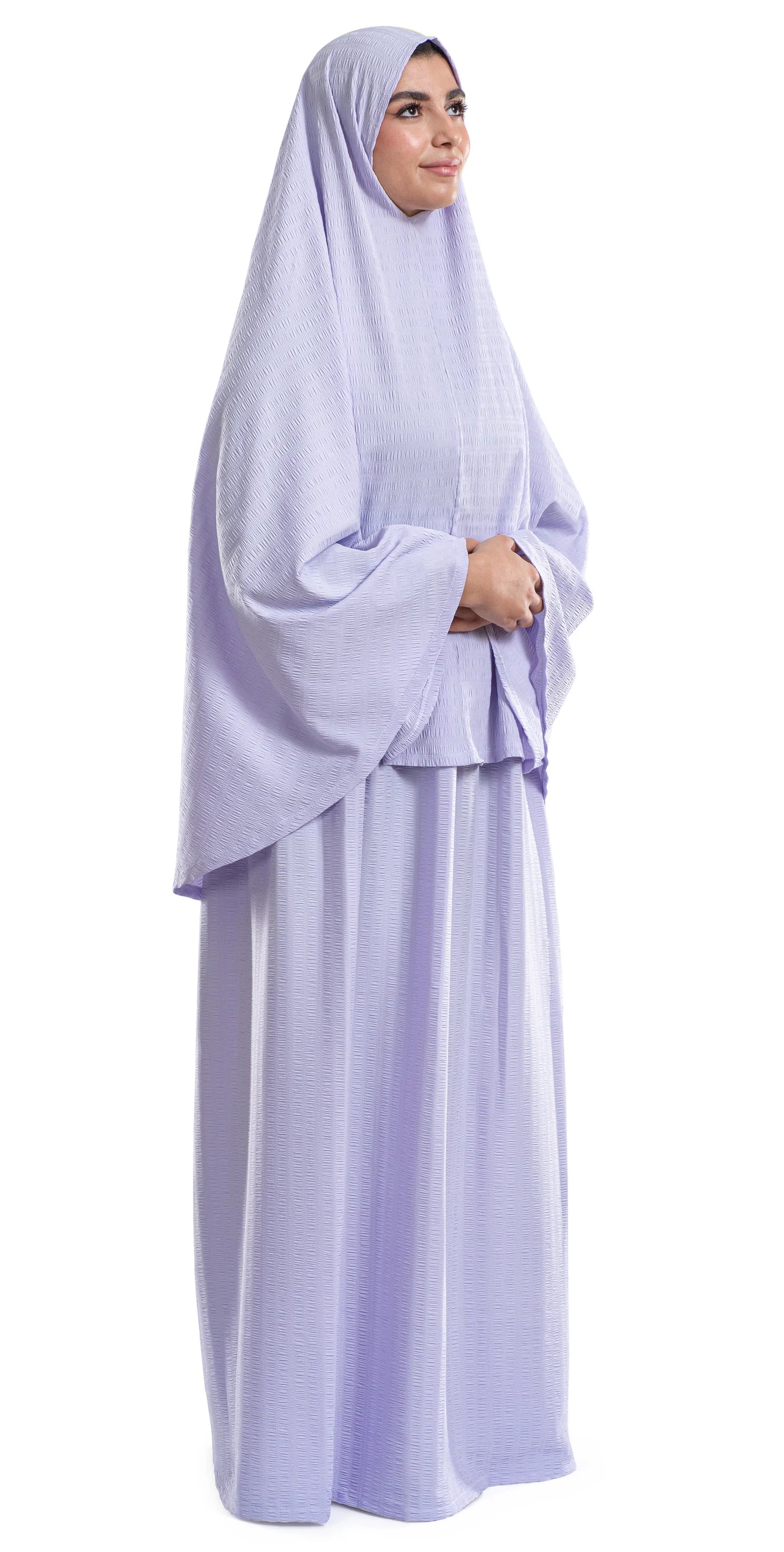 Lavender Minimal Islamic Prayer Wear