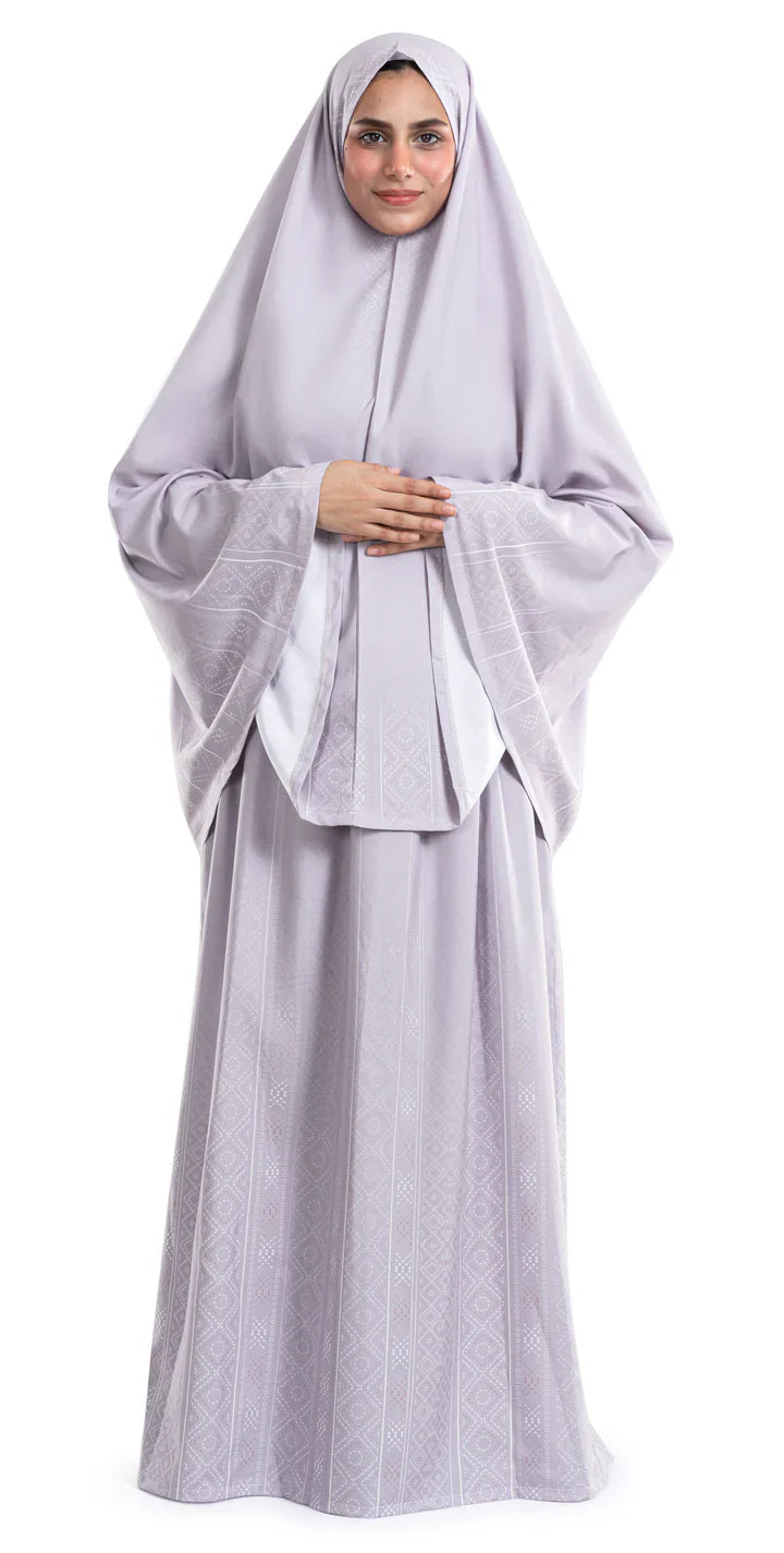 Violet Islamic Prayer Wear