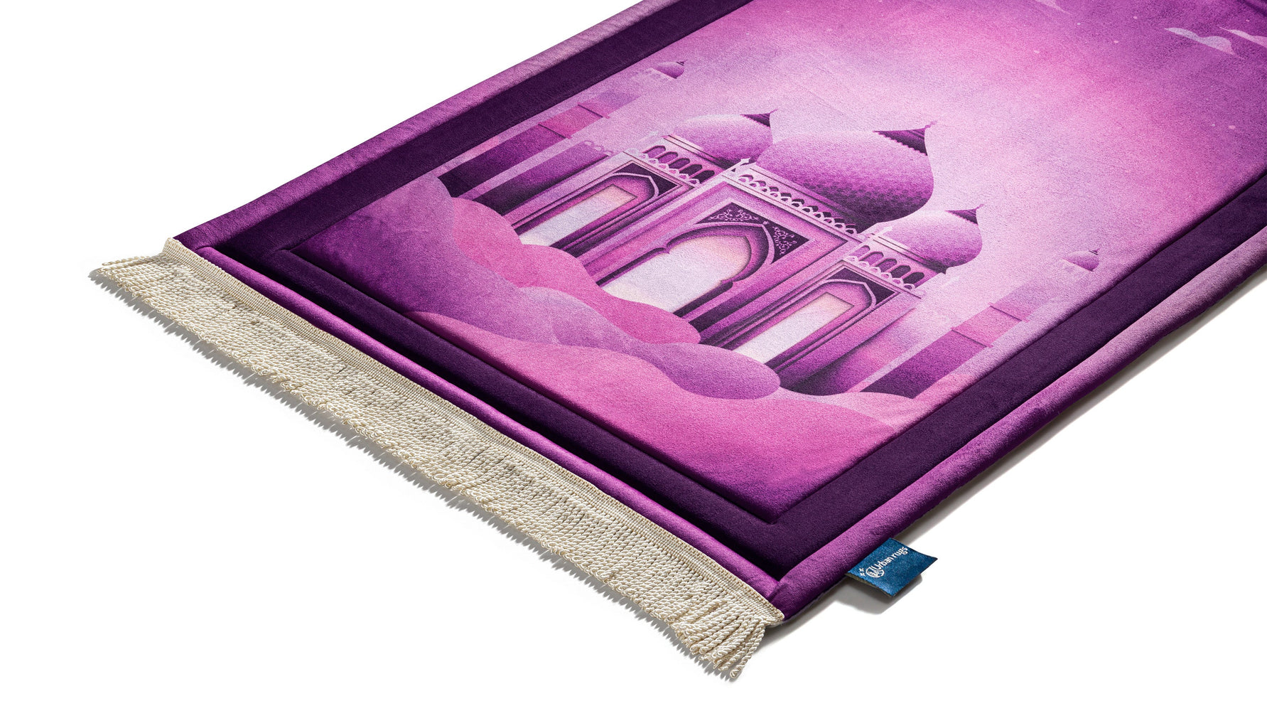 orchid mosque velvet prayer matt | Urban Rugs