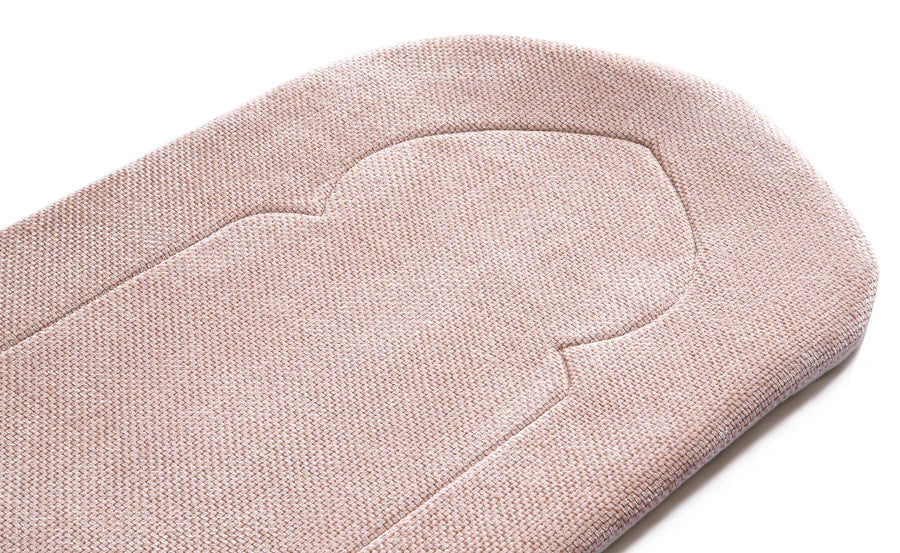 Rosy Arched Plain Prayer Mat