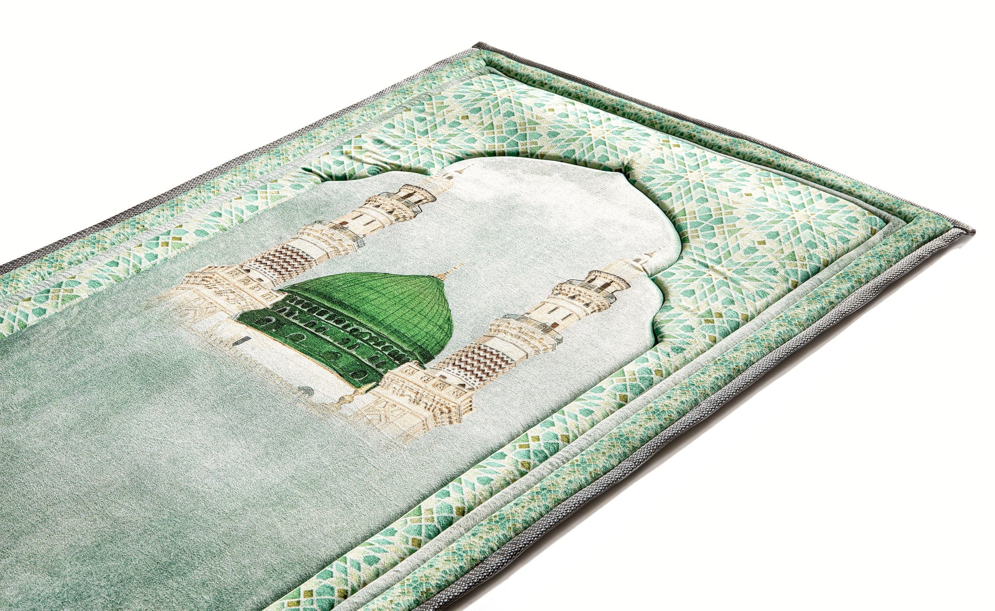 Al-Masjid an-Nabawi Premium Prayer Mat – Urban Rugs Palestine