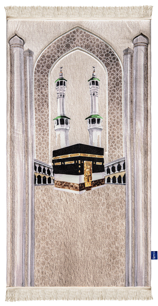 Meccan Holy place Soft Thick Padded Prayer Matts | Urban Rugs