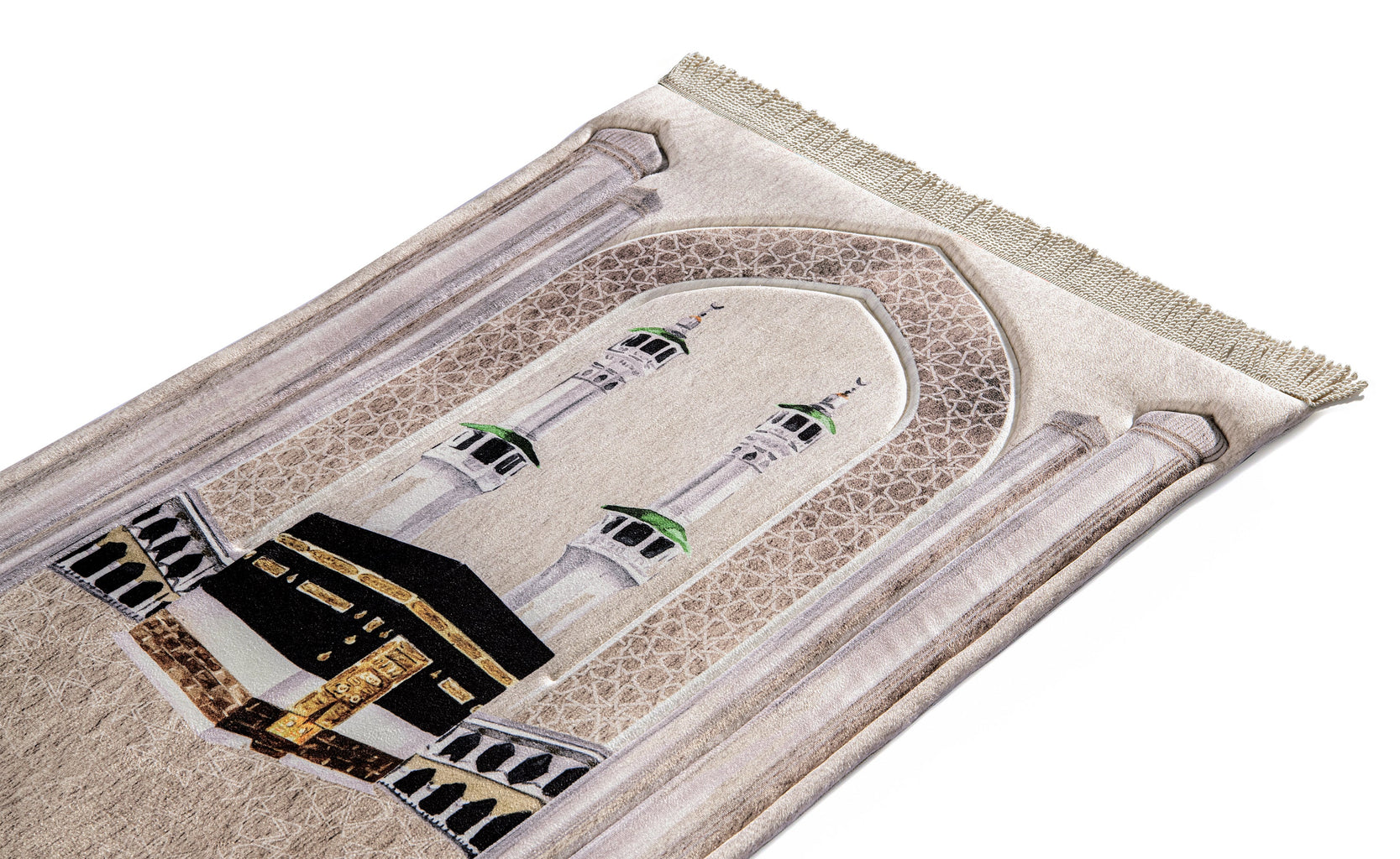 Meccan Holy place Soft Thick Padded Prayer Matt | Urban Rugs