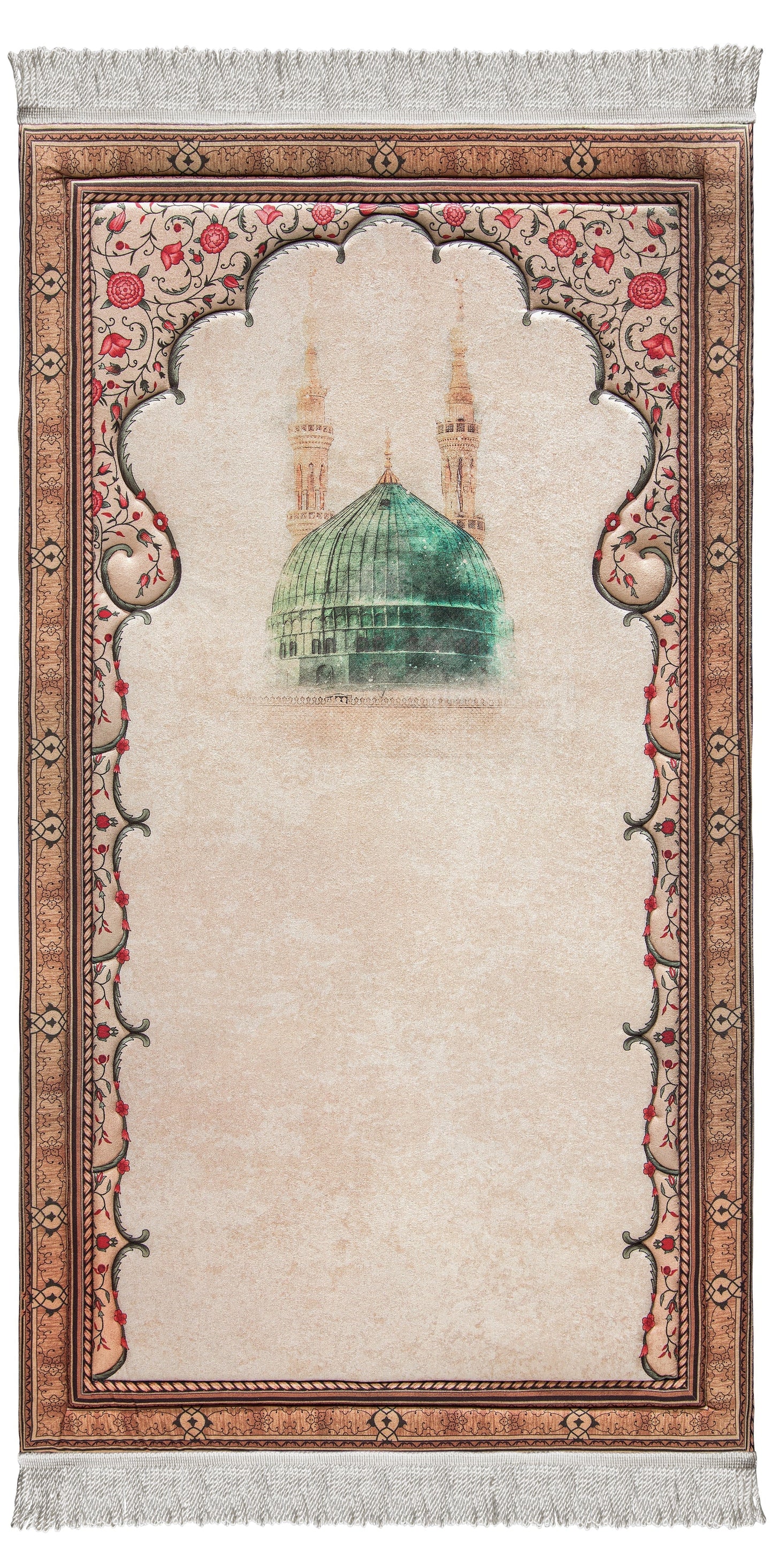 The Green Dome Premium Prayer Mat