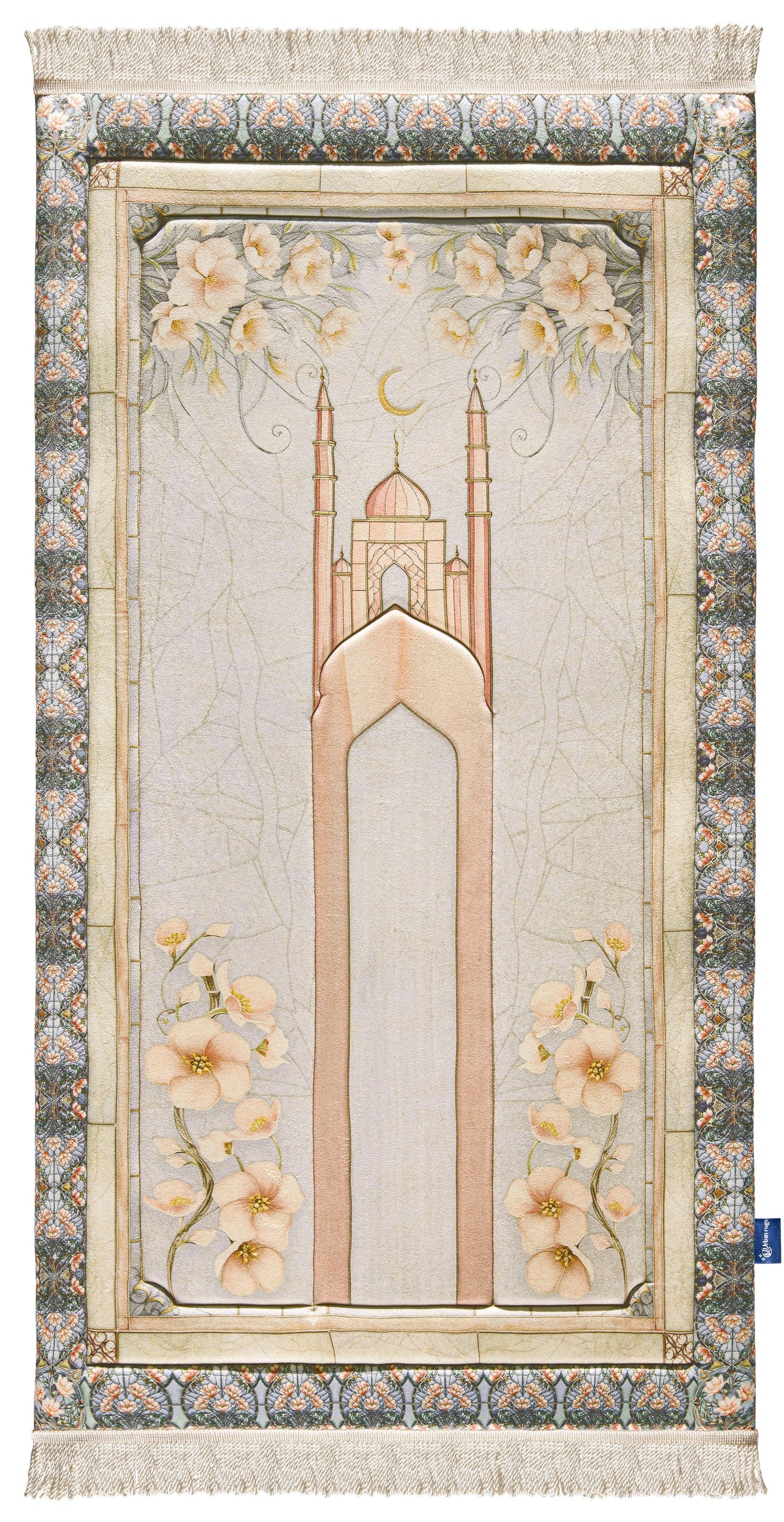 Stained Mat Stained Glass Premium Prayer Mat – Urban Rugs Palestine